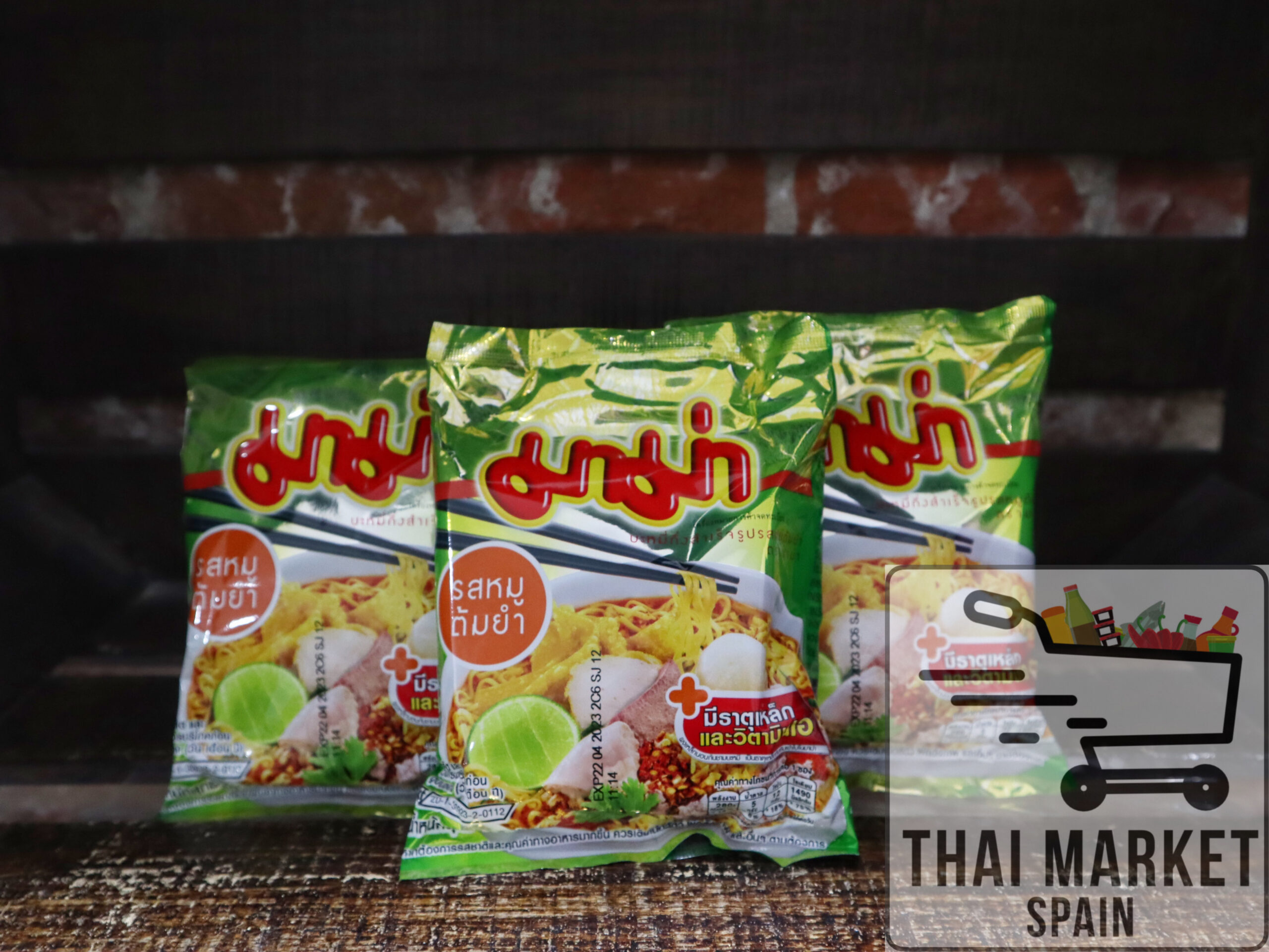 Fideos arroz Tom Yum