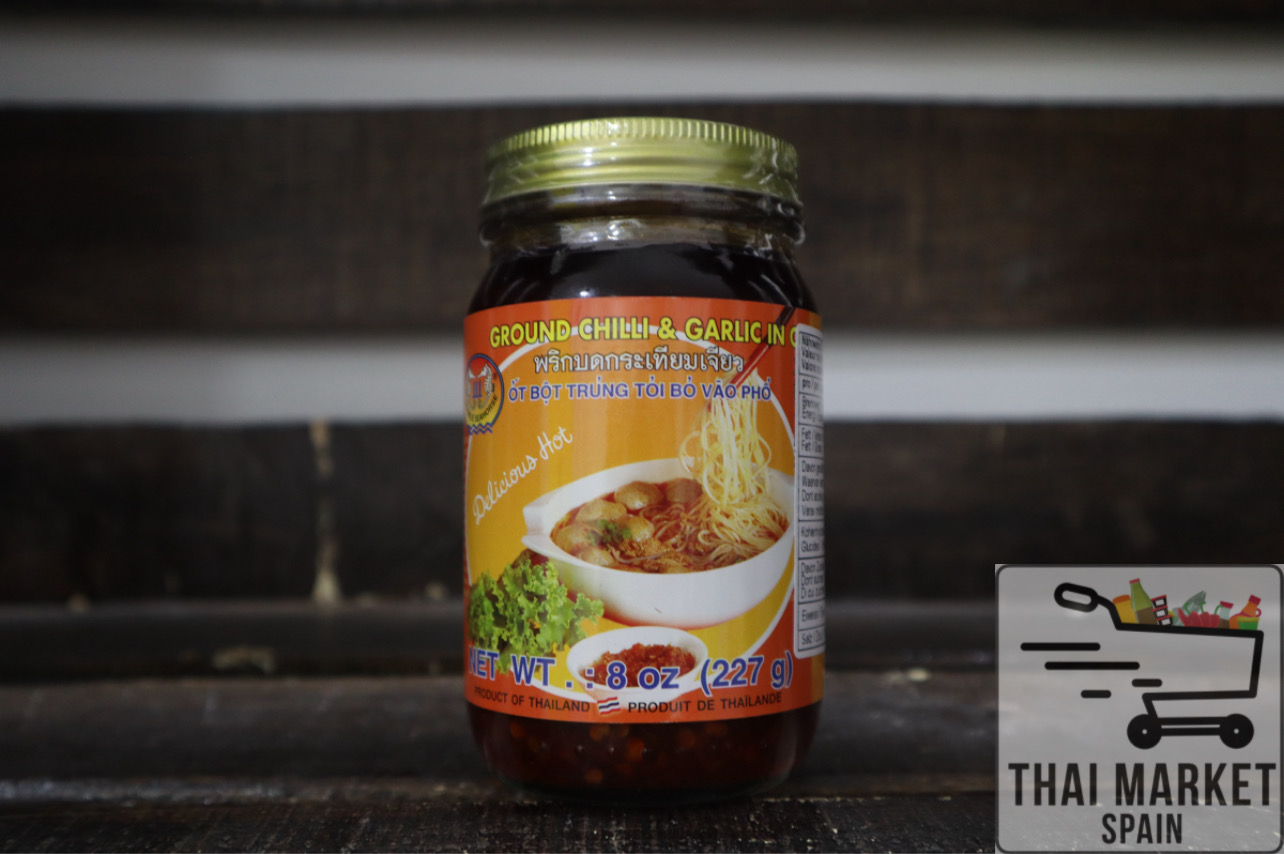 Chile machacado ajo